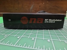 Nippon Universal RF Modulator RCA Audio Video to Coaxial Coax F With S Video