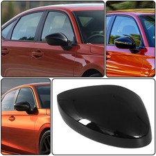 Right Side Wing Mirror Cover Cap Gloss W/O Indicator For Honda Civic 2022-2025