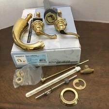 Kingston Brass KB982FL Royale Widespread Lavatory Faucet Polish Brass FOR PARTS