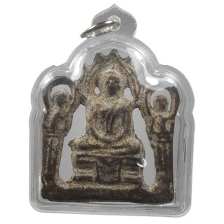TOP THAI BUDDHA AMULET PHRA KRU RAJABURANA VERY RARE FROM SIAM