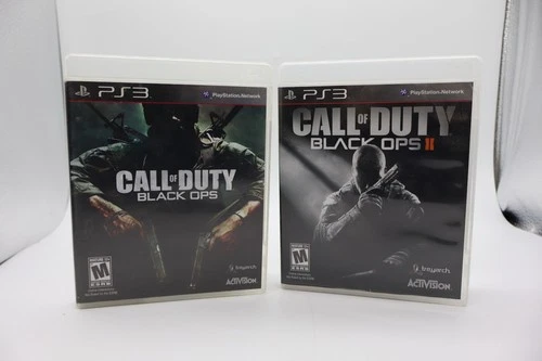 Call Of Duty Black Ops 1 And 2 PS3 Playstation 3 Tested And Working