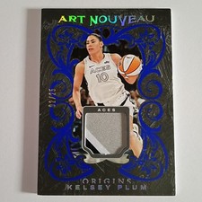 2024 Origins WNBA Kelsey Plum Art Nouveau BLUE /25