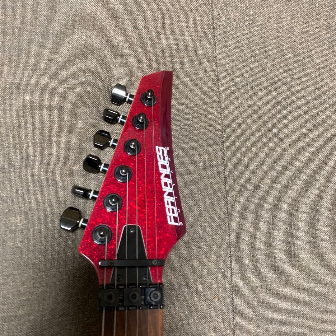 Fernandes FGZ-850S Red Sparkle with Sustainer Retouched | eBay