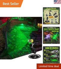 1 Pack Green Laser Halloween Module Generator with Timer,Green