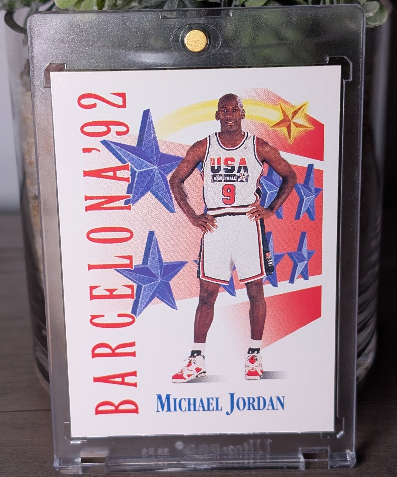1991-92 Skybox MICHAEL JORDAN Barcelona #534 Chicago Bulls USA Basketball HOF