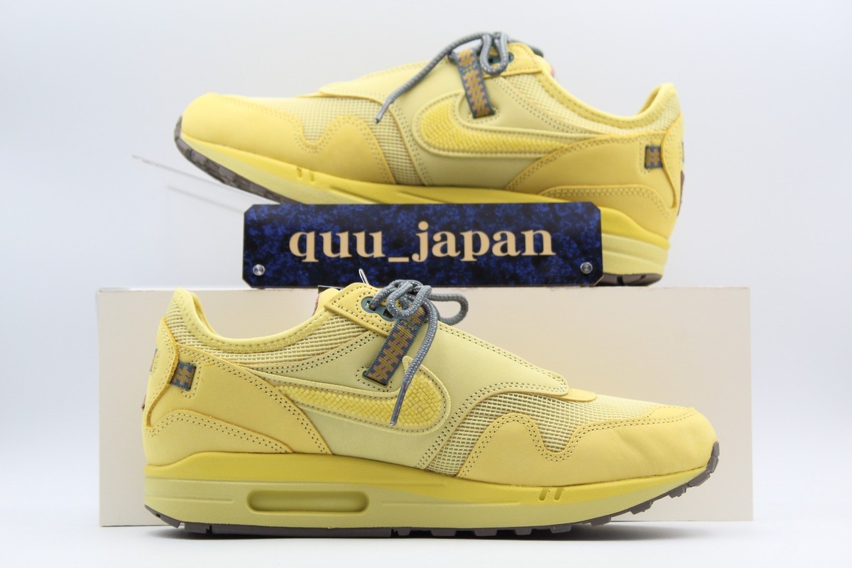 Travis Scott × Nike Air Max 1 CACT.US Gold DO9392-700 Men's US4-14