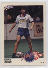 1991 Soccer Shots MSL All-Stars Brian Quinn #4 13nh
