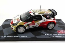 CITROEN DS3 WRC LOEB 2013 Rally Montecarlo 1:43 Ixo Eaglemoss Diecast