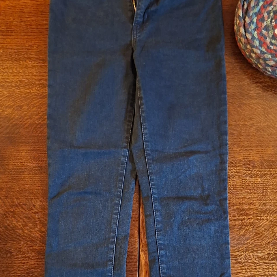 Levi's Men's 501 Blue Denim Straight Jeans 32W 32L Regular Fit Mid Rise, photo 2 of 5