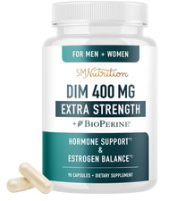 DIM Supplement 400MG Extra Strength  Hormone Balance for Men and Women  Men...
