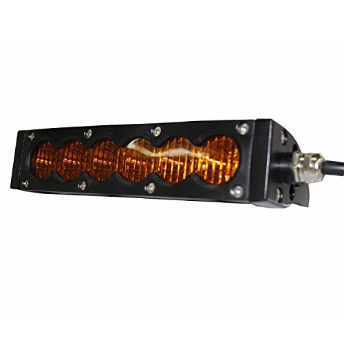 AngelMa Series 7inch Led Light Bar Amber Single Row Driving Working Offroad - Picture 7 of 8