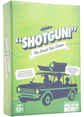 WHAT DO YOU MEME? Shotgun! - The Road Trip Car Game for Families, Travel Games