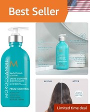 Moroccanoil Smoothing Lotion 10.2 Fl. Oz - Ultimate Frizz Fighter for Curly Hair