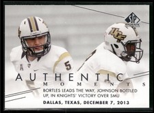 2014 SP Authentic #193 Blake Bortles / Storm Johnson Rookie