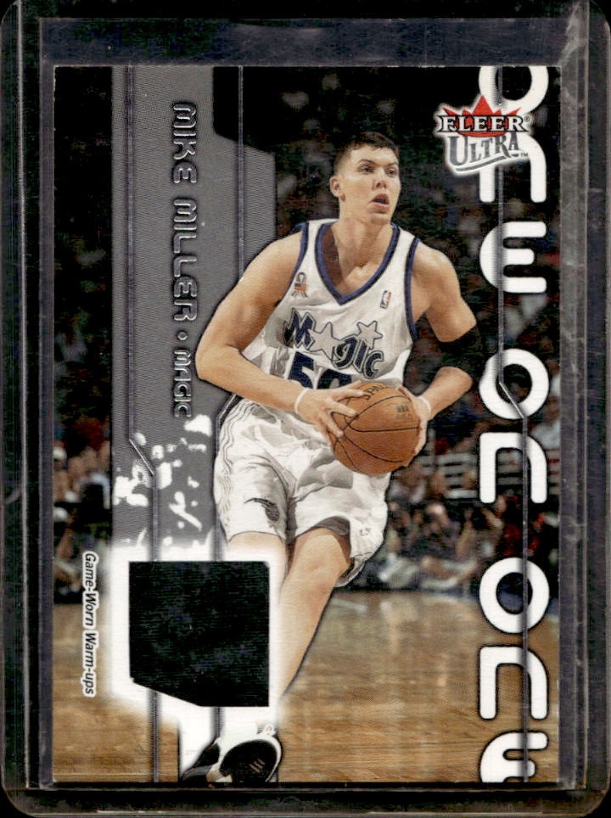 2002-03 Fleer Ultra Mike Miller Morris Peterson One on Game Used Jersey #/100