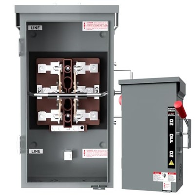 200A Generator Transfer Switch for Home Generator, 48000W Manual Double-Throw 