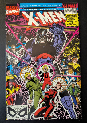 X-Men Annual #14-Days of Future Present 4 of 4 -1st Appearance of Gambit  (1990)
