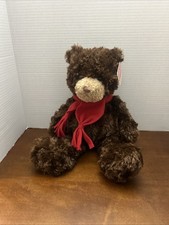 GUND BROWN BRADLEY THE BORDERS TEDDY BEAR 18 Plush STUFFED ANIMAL Toy NWT 46100