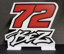 Marco Bezzecchi Moto Gp racer Aprillia Display  Not world superbike valentino 