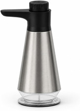 Dish Soap Dispenser for Kitchen,304 Stainless Steel Hand Soap Dispenser with Adj