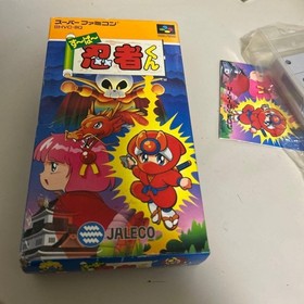 Super Famicom (SFC) Super Ninja-Kun (with Box, Manual, And Accessories)