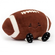 New Jellycat NWT Football Plush Stuffed Animal AUTHENTIC Amuseables Sports