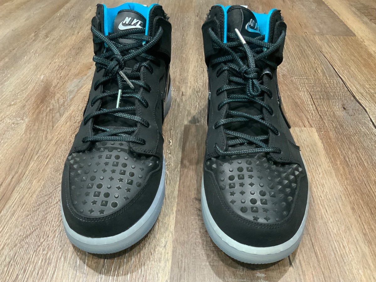 New Nike Dunk SB High CMFT PRM All Star 2015 Black Jade 744309-001 Men\'s Sz 10.5 Nike Dunk CMFT PRM High All Star - Black Jade for Sale  main image 3