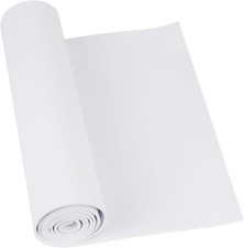 White EVA Foam roll, 2mm Thick 1mm to 10mm Premium Cosplay EVA Foam Sheet, 49"
