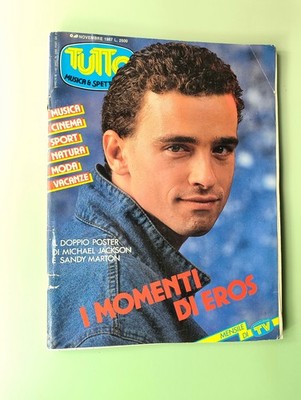 ALLE MUSIK 11-1987 EROS RAMAZZOTTI-BOY GEORGE-ROBOCOP-SPRINGSTEEN-MICK JAGGER