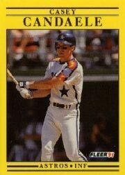 1991 Fleer #501 Casey Candaele - BB