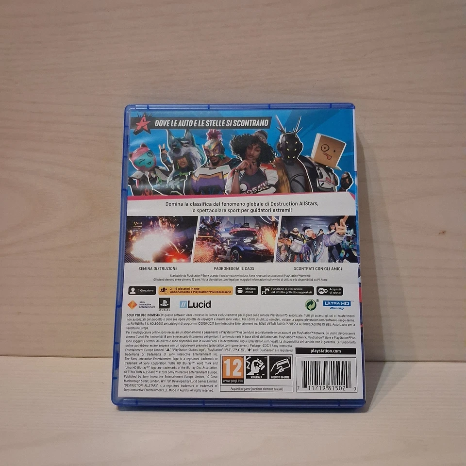 PS5 - DESTRUCTION ALLSTARS - ITA, foto 3 di 5