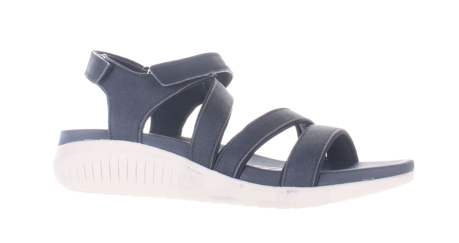 Clarks Womens Glide Hi Ella Black Ankle Strap Sandals Size 8 7830568