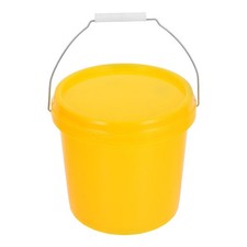  Water Bucket with Lid and Handle Brine Buckets Lock for Cleaning