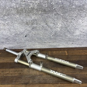 Vintage Tange Switchblades Suspension Fork PARTS 1in Threaded Stanchion Crown 26