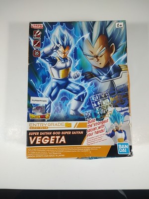 DBZ Super Saiyan God VEGETA Entry Grade Model Kit Bandai Hobby - Open Box, NEW!