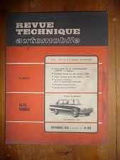 Revue technique Alfa Romeo 1750