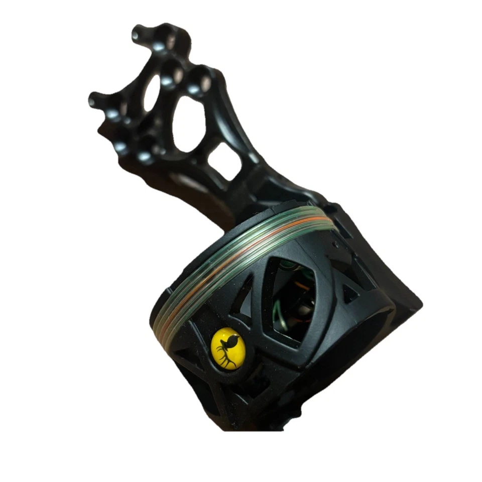 Trophy Ridge Volt mira 5 pinos fibra óptica 0,019" universal ajustável preto em excelente estado usado - Imagem 2 de 4