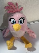 Angry Birds 9" Pink Plush STELLA Bird 2016 Rovio Commonwealth Stuffed