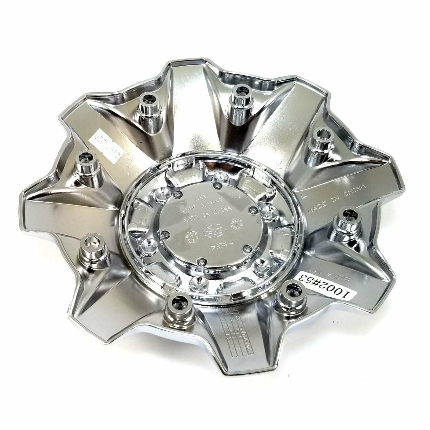 Fuel OffRoads Chrome Center Cap for 8L Boost D534 Revolver D525 Krank