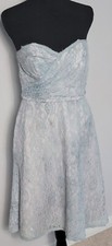 Alfed Angelo Disney Fairy Tale Wedding Dress Size 6 Ballerina Blue Pink Lace