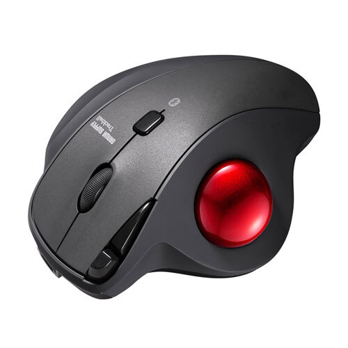 Sanwa Supply Bluetooth trackball (quiet, 5 buttons, thumb operation type)MA-BTTB - Picture 1 of 1