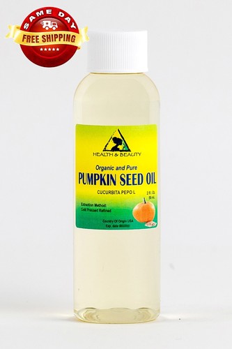 PUMPKIN SEED OIL REFINED ORGANIC CARRIER COLD PRESSED 100% PURE 2 OZ - Picture 11 of 12