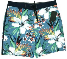 Men's HURLEY PHANTOM Floral Board Shorts Surf Swim Trunks Tagged 34 NWT NEW WoW 