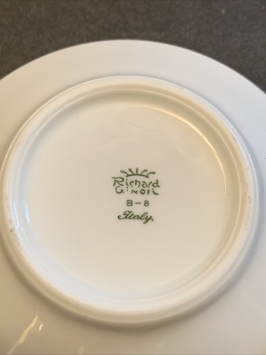 Richard Ginori Espresso/Demitasse 3 Cups and Saucers For Caffe Romana Italy VTG - Picture 5 of 11