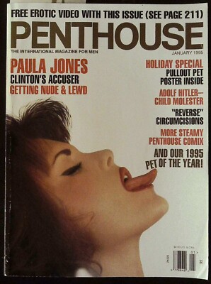 PENTHOUSE US January 1995 GINA LaMARCA Lydia Schone PAULA JONES @ MISSING POSTER