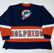 Vintage Miami Dolphins NFL Pro Player Crewneck Sweatshirt Men  s Size XL