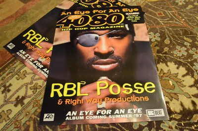 97 RBL Posse An Eye For An Eye Album Release Promo Poster 4080 Hip 