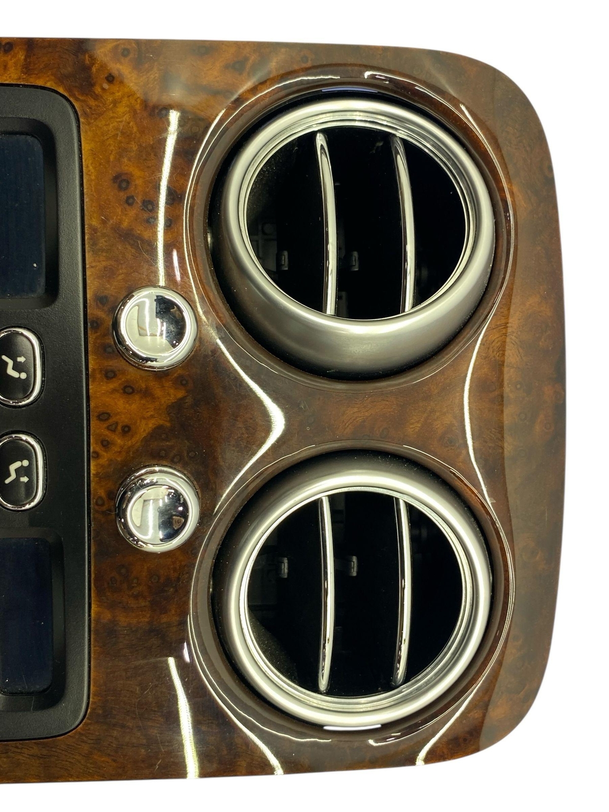 2006-2012 BENTLEY CONTINENTAL REAR AC CONTROL W/ VENT TRAY & TRIM COVER *NOTE*