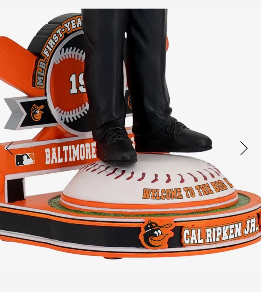 Cal Ripken Jr Baltimore Orioles 1978 Draft Pick 10” Bobblehead LE 224 NIB - Image 3 of 4