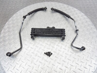 2003 96-03 Honda CB750 Nighthawk Oil Cooler Radiator Line Pipe Hose Housing Core